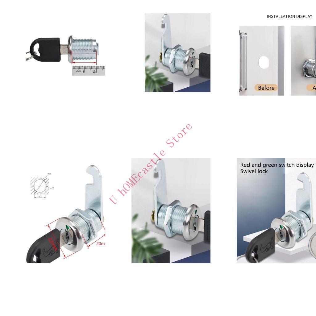 Furniture Hardware Lock - 63HF 2 jeux serrures à cames
