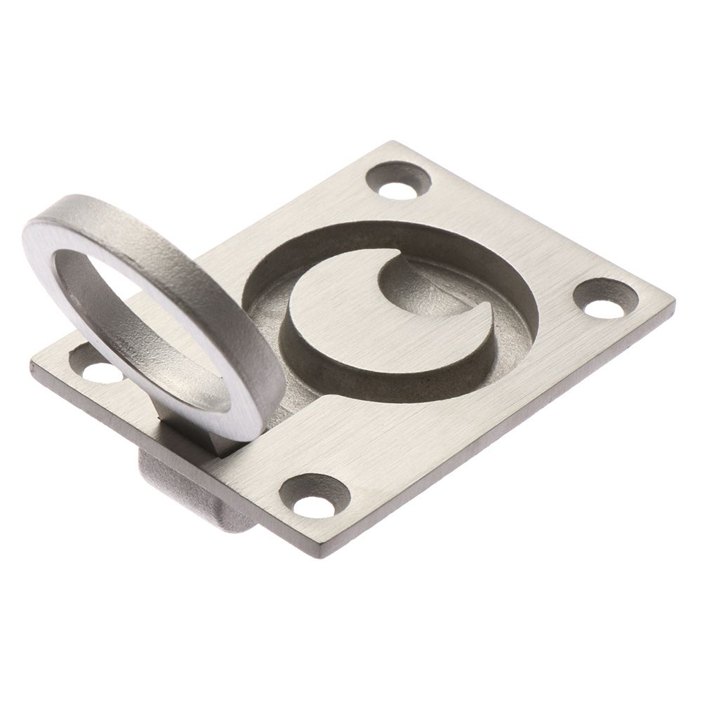 Furniture Hardware Knobs - Anneau de nervure affleurante en acier