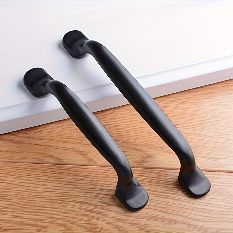 Restoration Hardware Furniture Used - 4 pièces poignées noires pour meubles,