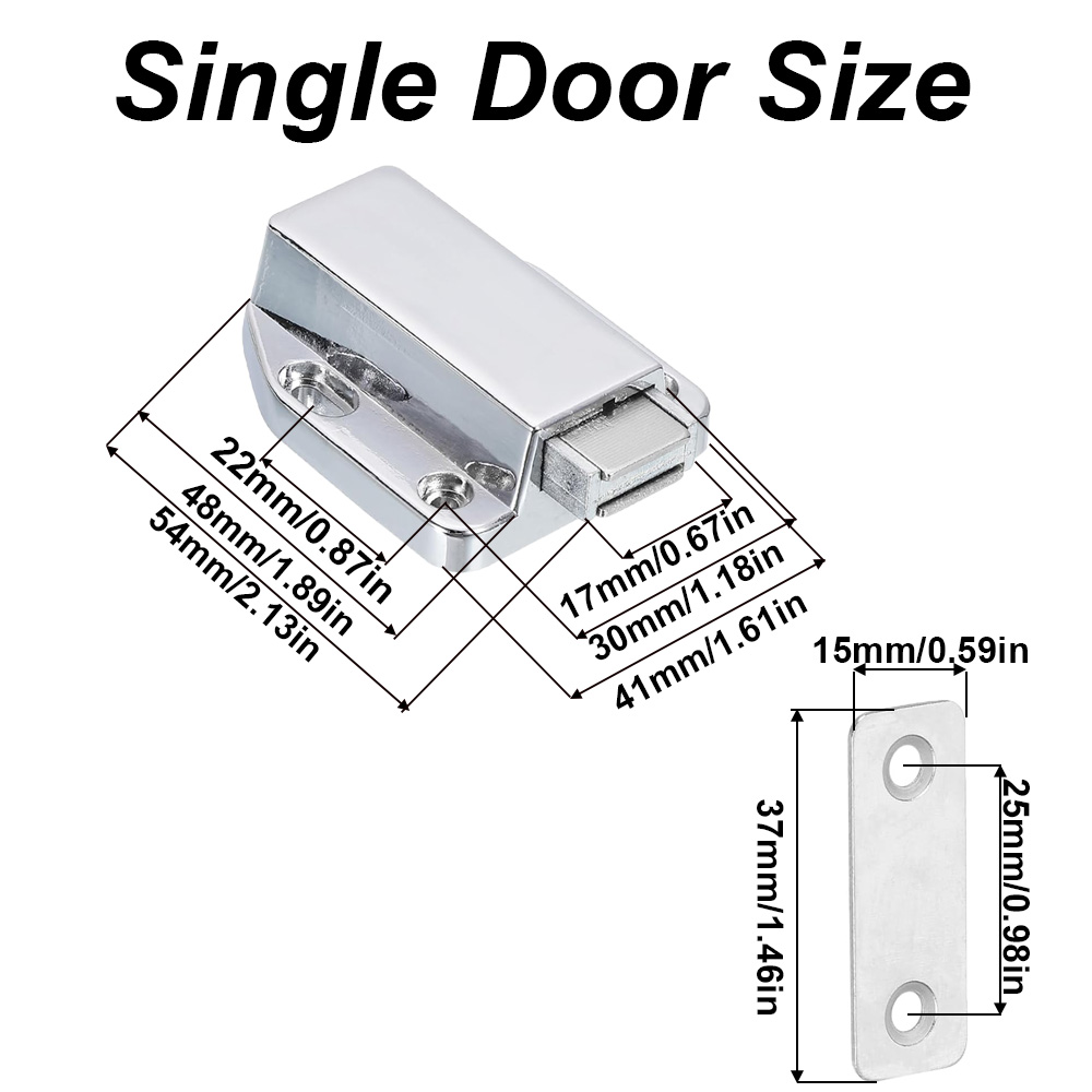 Loquets magnétiques pour armoi - Furniture Hardware Lock avis et prix