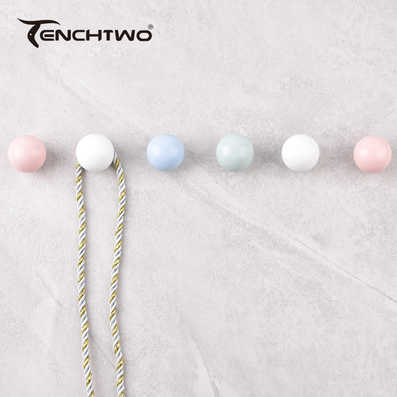Crochet rond en céramique, cro - Furniture Hardware Pulls avis et prix