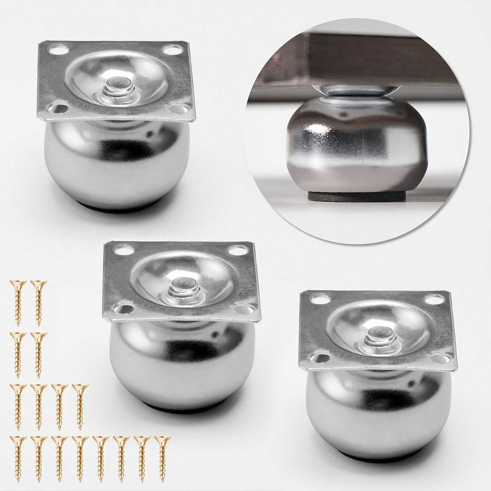 [4 pièces de pieds de meubles  - Furniture Leg Set avis et prix