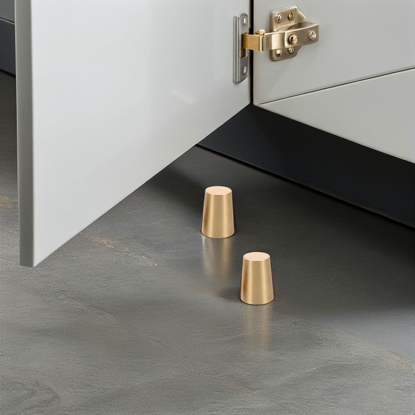 4 pièces Pieds de meuble coniq - Furniture Hardware Display avis et prix