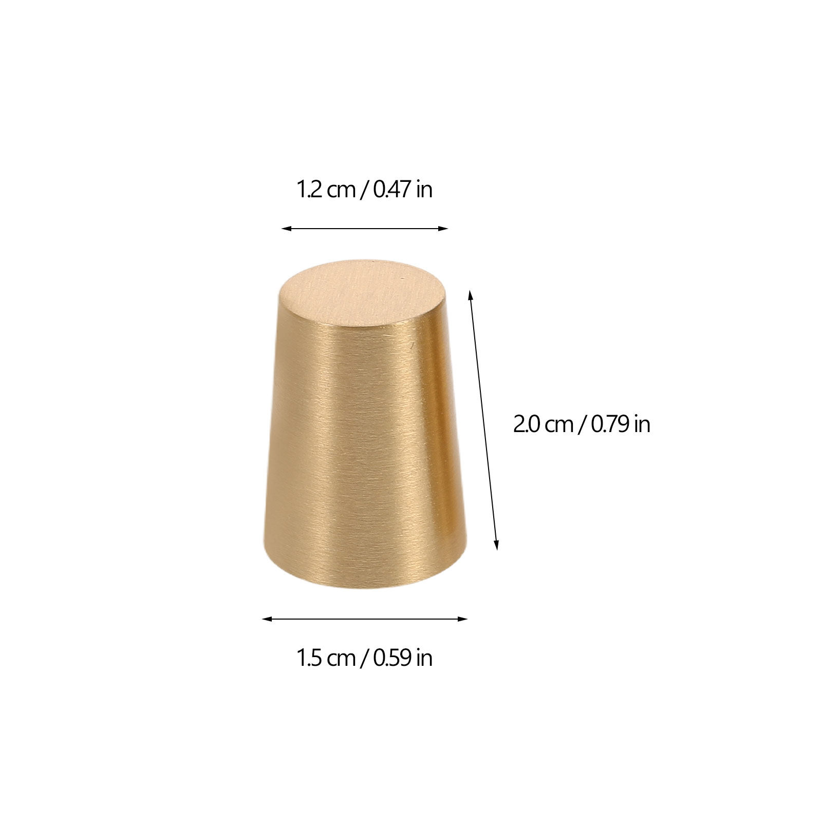 4 pièces Pieds de meuble coniq - Furniture Hardware Display avis et prix