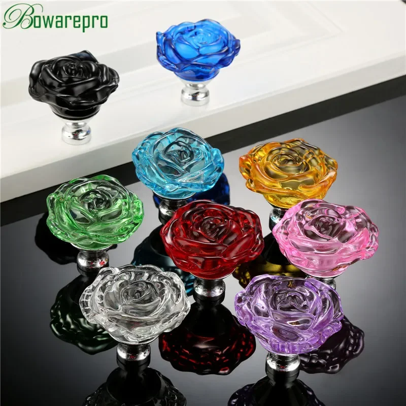 Bowarepro 50MM cristal Rose ve - Furniture Hardware Accessories avis et prix