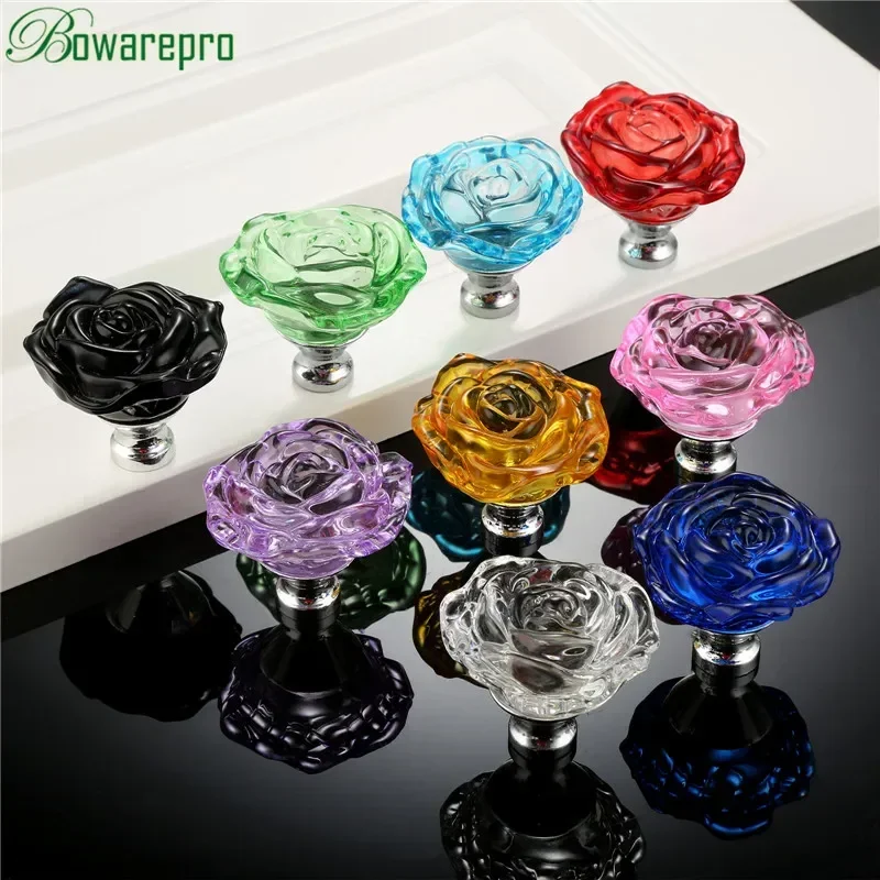 Bowarepro 50MM cristal Rose ve - Furniture Hardware Accessories avis et prix