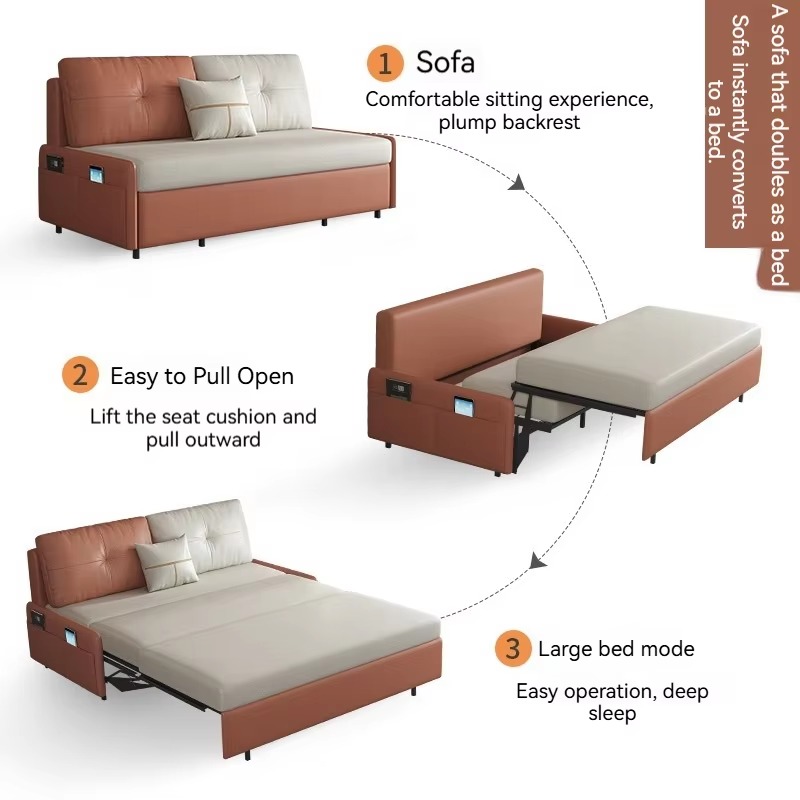 Cadre de canapé-lit multifonct - Furniture Hardware Accessories avis et prix