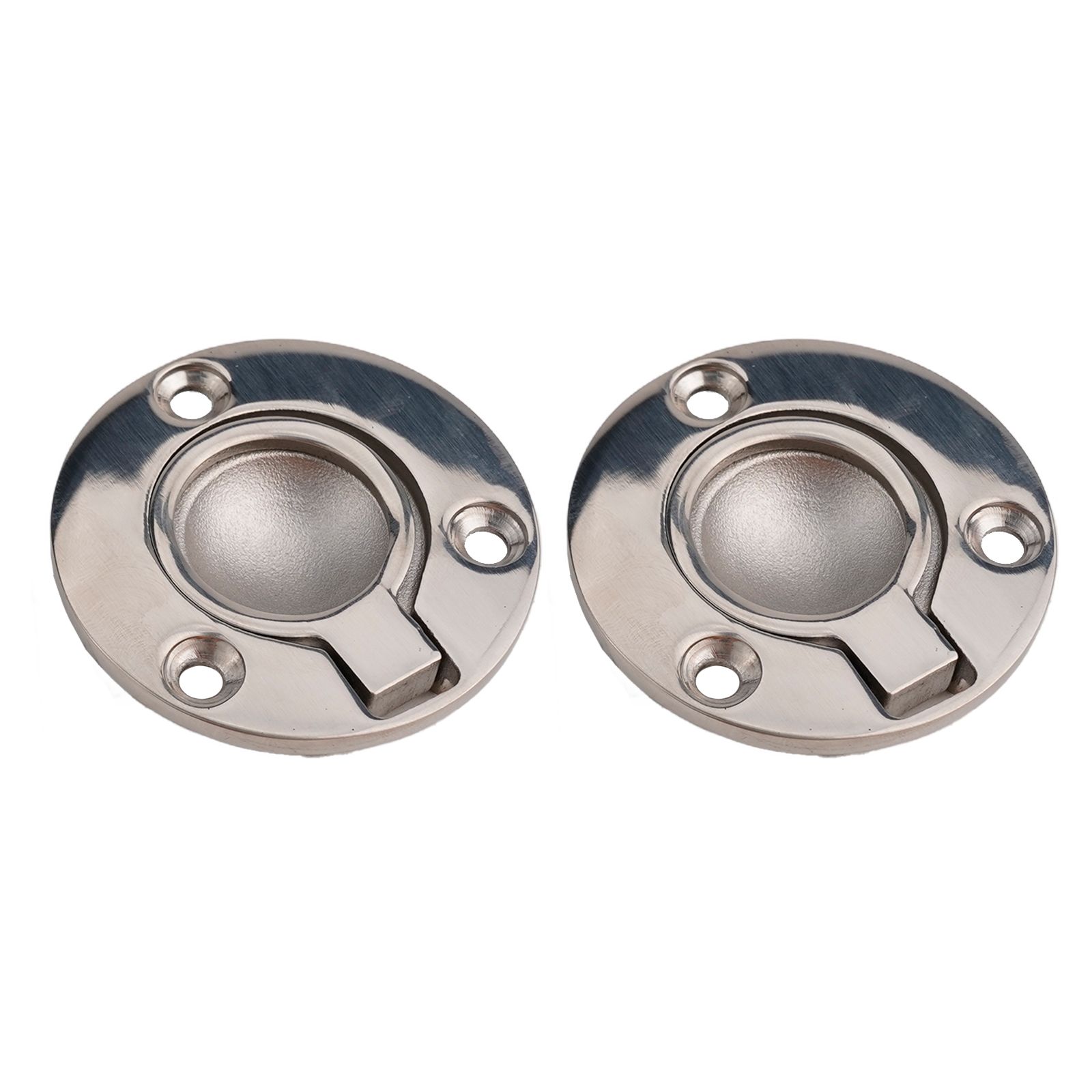 2 poignées encastrées rondes e - Furniture Hardware Pulls avis et prix