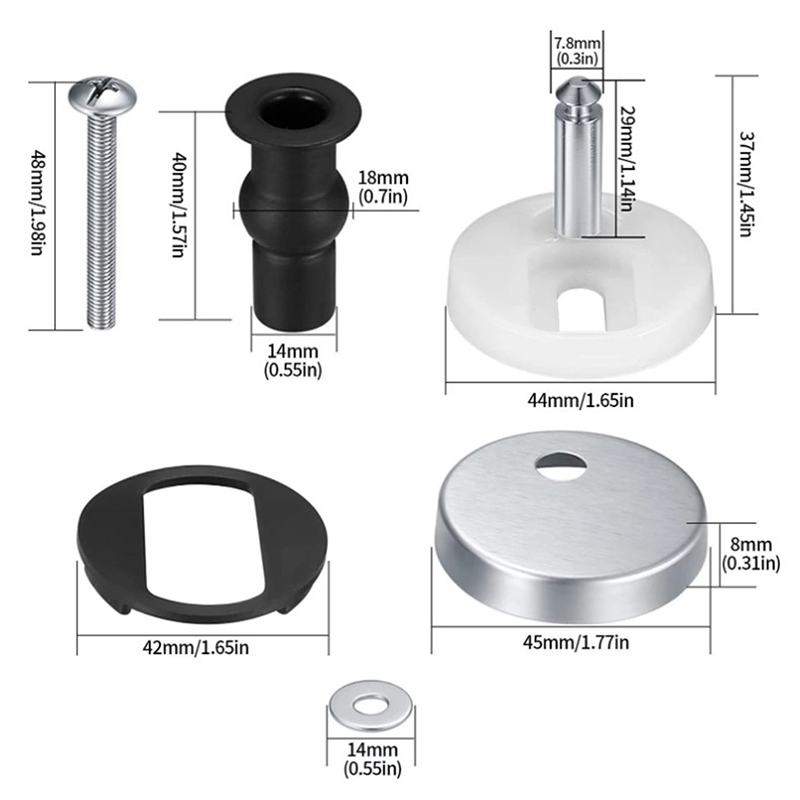 Lot de 2 charnières de siège d - Furniture Hardware Hinges avis et prix