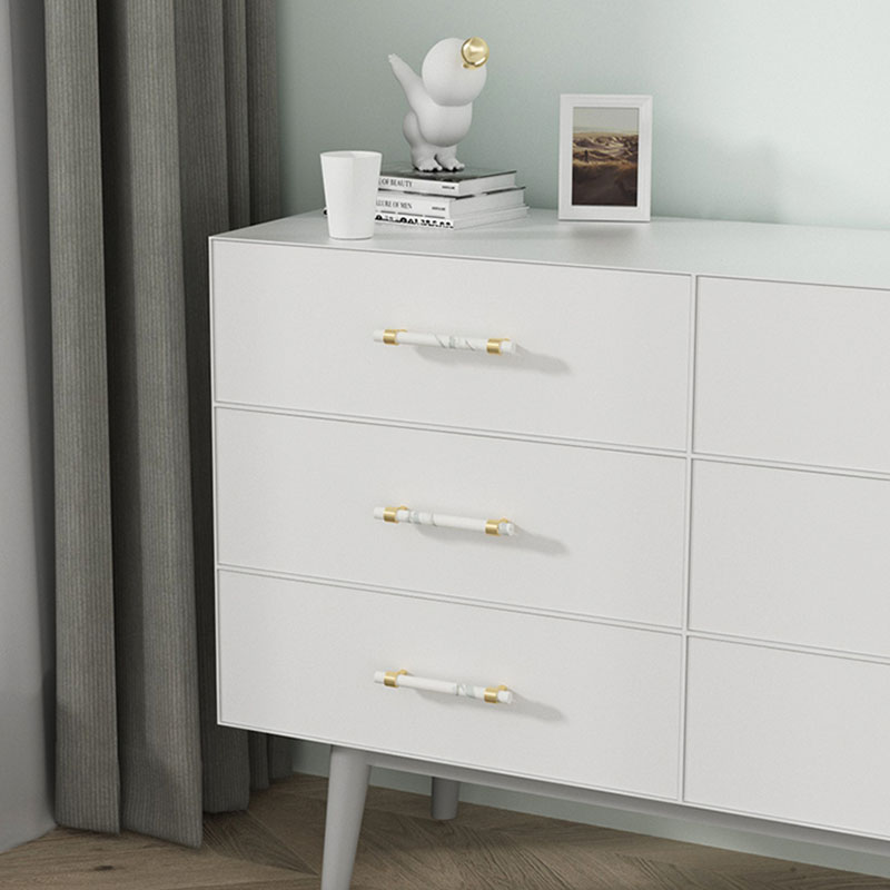 Poignée d'armoire en marbre bl - Restoration Hardware Furniture Used avis et prix